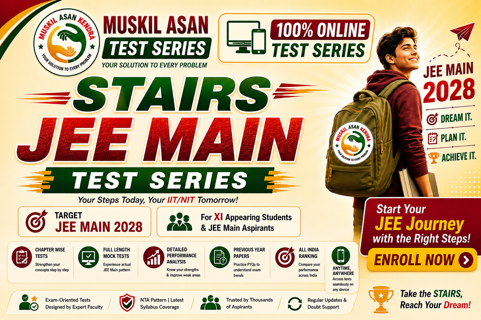 Stairs Main Test Series